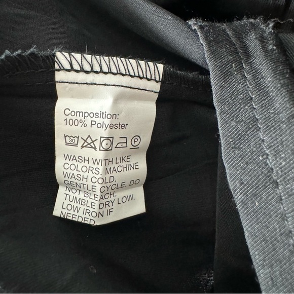 Shein Black Sheer Lace Balloon Sleeve Blouse - Picture 8 of 9